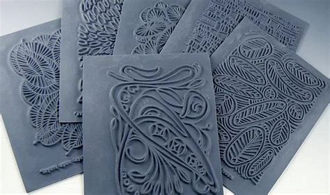 Texture Stamps Polymer Clay Tutorial Clay Stamps Polymer Clay Books