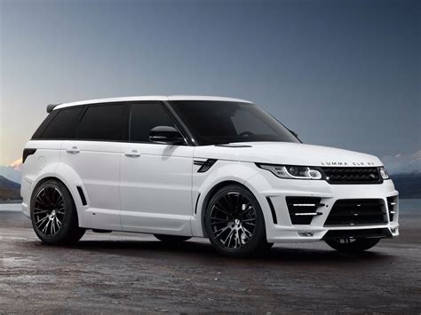 Lumma CLR RS SUV White Land Rover Range Rover Wallpaper Cars