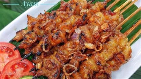 Resep Sate Kulit Makin Enak Sajikan Dengan Cocolan Sambal