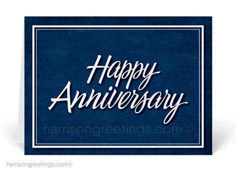 Corporate Anniversary Greeting Cards For Business Swirly World Design