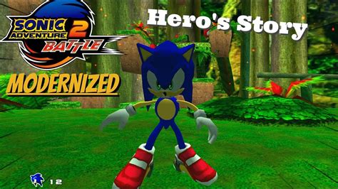 Sonic Adventure Modernized Hero Story Playthrough K Fps Youtube