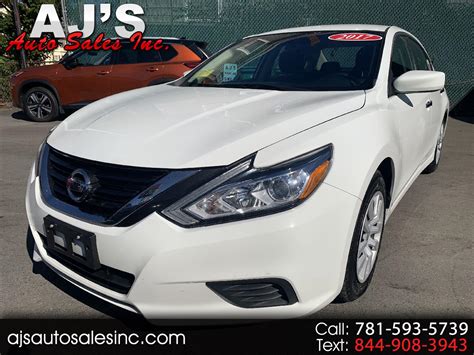 Used 2017 Nissan Altima 2 5 S Sedan For Sale In Lynn MA 01904 AJ S Auto