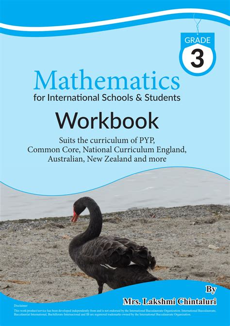 Grade 3 Math Workbook For Pyp Ib Common Core Ks1