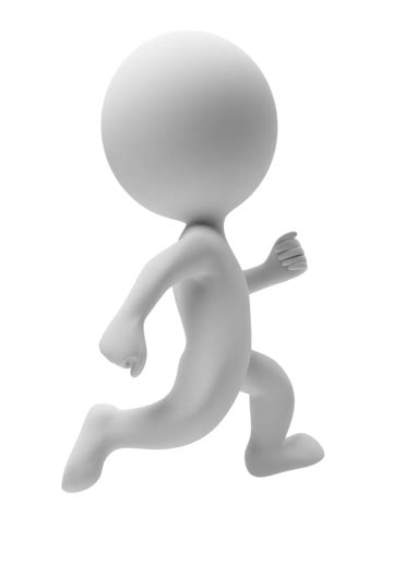 3d Small People Run Action, Speed, Isolated, Runner PNG Transparent ...