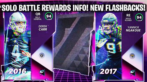 Solo Battle Rewards News New Flashbacks Carr Yannick And More