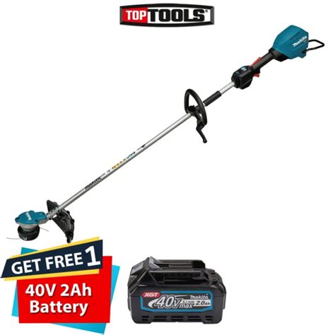 Makita Ur003gz 40v Max Xgt Brushless Line Trimmer With Free Bl4020 2ah Battery £32641 Picclick Uk