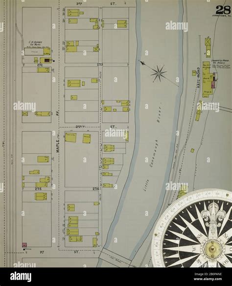 Image 29 Of Sanborn Fire Insurance Map From Johnstown Cambria County Pennsylvania 1895 52