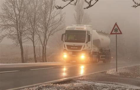 Wetter Aufgepasst es wird wieder rutschig Nebel Glätte und Frost