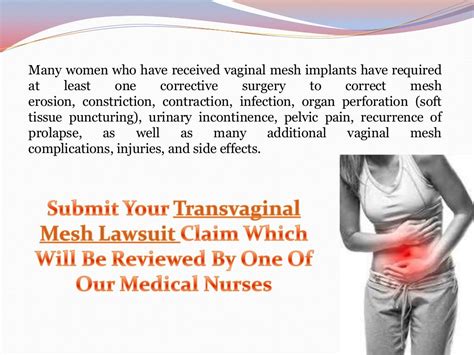 TransVaginal Mesh Lawsuit