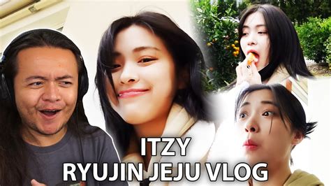 Itzy Vlog Ryujin In Jeju Reaction Youtube