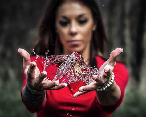 Photographer Captures Water Bender Turning Liquid Into Sculptures