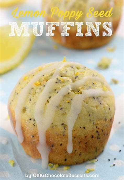 Lemon Poppy Seed Muffins Easy Homemade Muffins