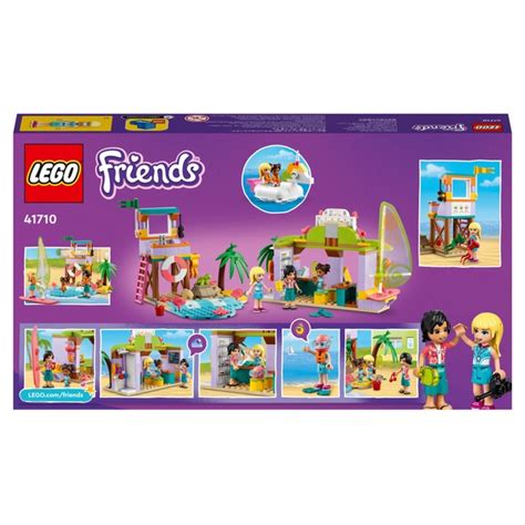 Lego Friends 41710 Surfer Beach Fun Holiday Set And Mini Dolls Smyths