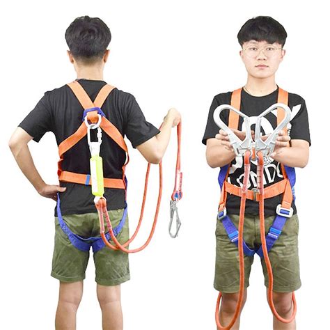 Buy Safety Fall Arrest Harness Full Body Adjustable Personal