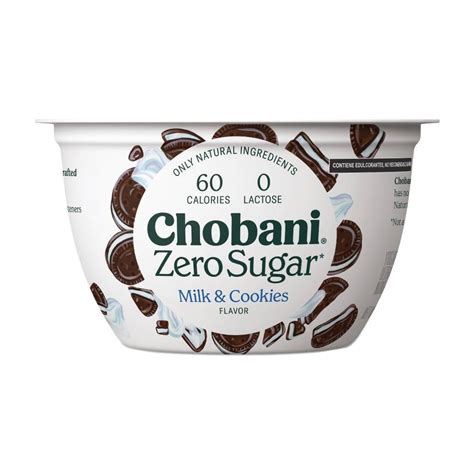 Yogurt Chobani Zero Sugar Cookies 150 De G Walmart