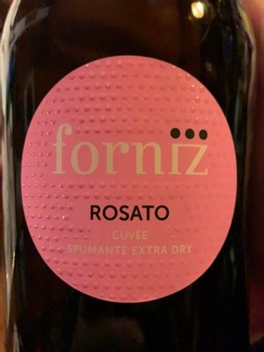 Forniz Forniz Rosato Cuv E Spumante Extra Dry Vivino Us