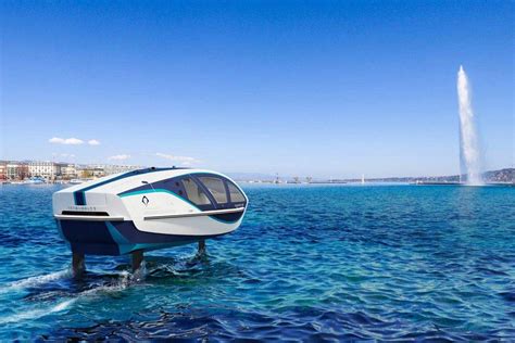 Le Bateau Seabubble Volera L Hydrog Ne L Automne