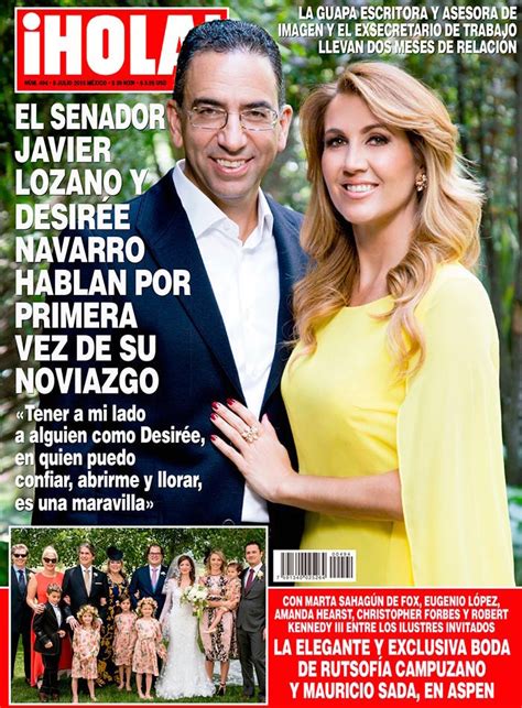 Javier Lozano Aparece En La Portada De La Revista ¡hola Sinembargo Mx