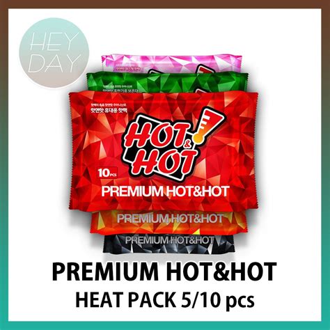 HOTNHOT Premium Heat Pack 5 10 Pcs Hot To Go Heat Pack Pad Heating Hot Warm Pack Winter Hand