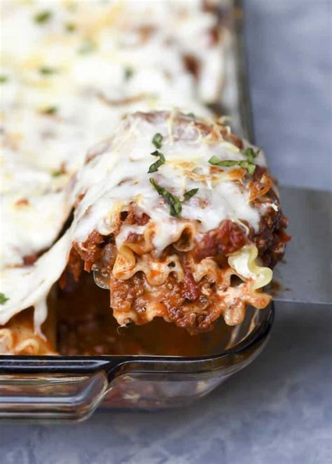 Meaty Lasagna Roll Ups Valerie S Kitchen