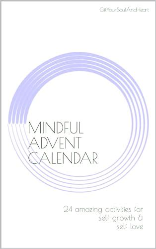 Mindful Advent Calendar 24 Amazing Activities For Self Growthandself