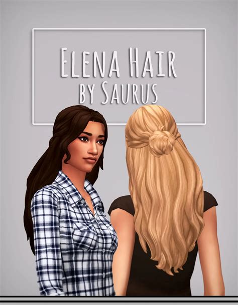 Elena Hair Adults Mysims Mods