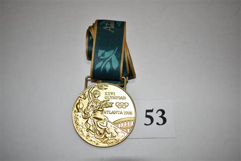 Lot - 1996 Atlanta Olympics Gold Medal