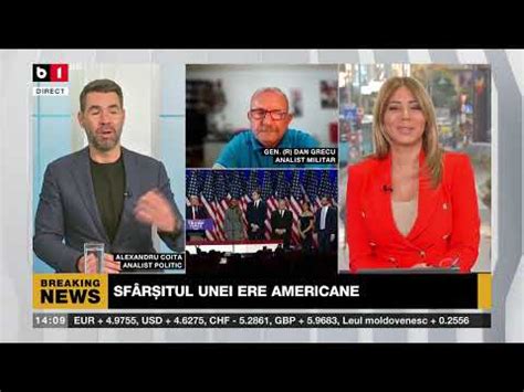 NEWS PASS CU LAURA CHIRIAC SFÂȘITUL UNEI ERE AMERICANE RISC DE