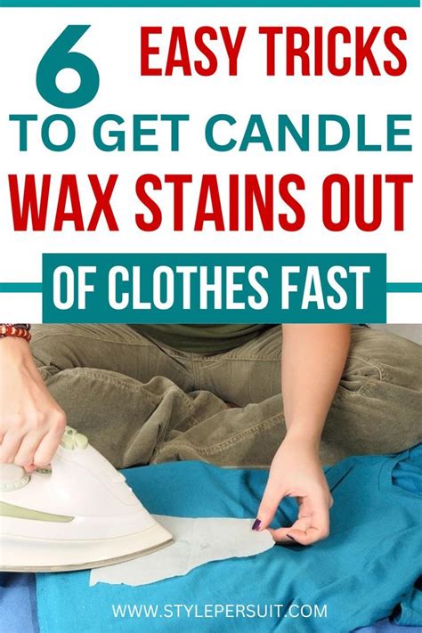 How To Remove Candle Wax Stains From Clothes Artofit