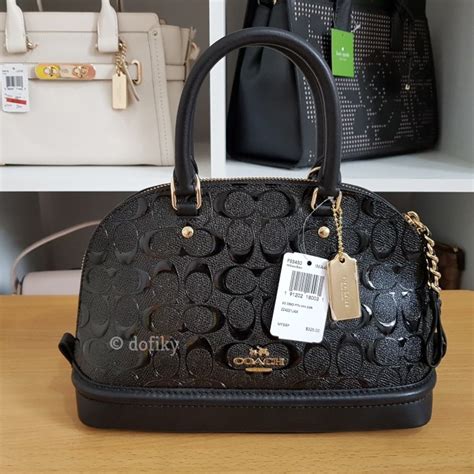 Jual Tas Coach Mini Sierra Satchel Crossbody Asli Original Kota