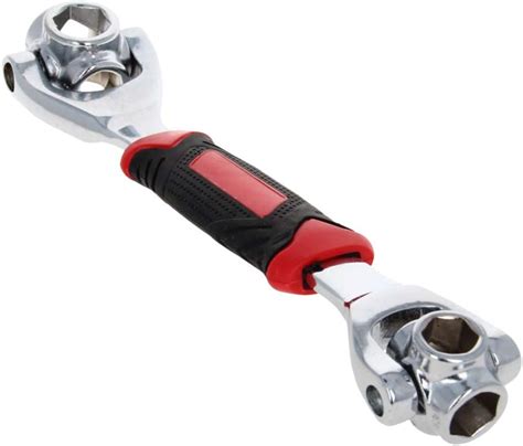 Tecaver Universal Socket Wrench In Wrench Multifunction Wrench