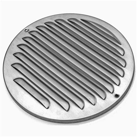 Grille De Ventilation En Inox Fs Paneir Ventilation Ronde