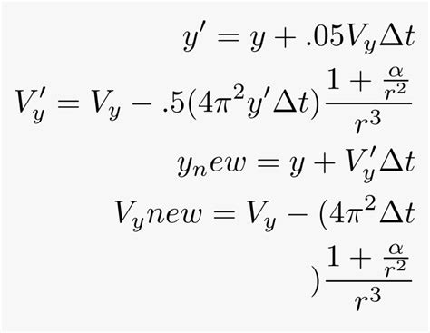 Precession Movement Equations - Celestial Mechanics Equations, HD Png Download , Transparent Png ...