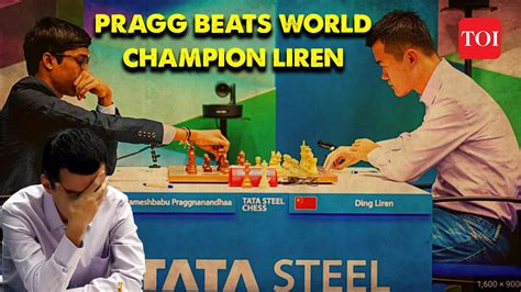 R Praggnanandhaa Beats World Champion Ding Liren Becomes No 1 Indian