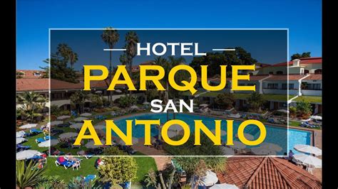 Parque San Antonio Hotel Puerto De La Cruz Spain YouTube