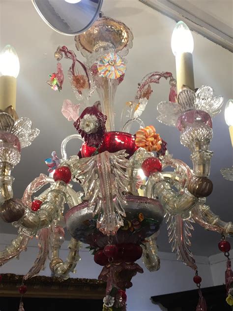 Lampadario Rezzonico Vetro Di Murano Fiamme Mercanteinfiera Markeplace