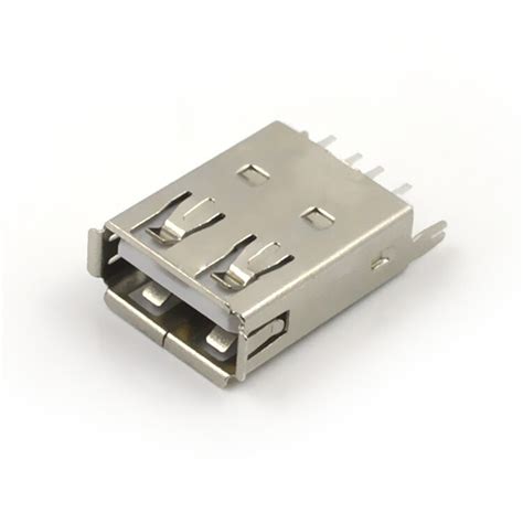 Buy Usb Female Socket A Type 180 Degree 175mm Transmission Charging Plug