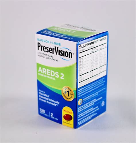 PreserVision Areds 2 Eye Vitamin And Mineral 120 Softgels Exp 2024