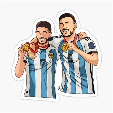 De Paul And Paredes Sticker For Sale By Sofigon98 Redbubble