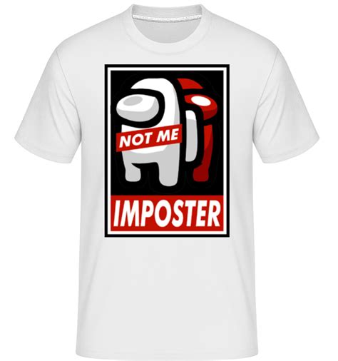 Imposter Among Us Tshirt Design Shirtinator Männer T Shirt Shirtinator