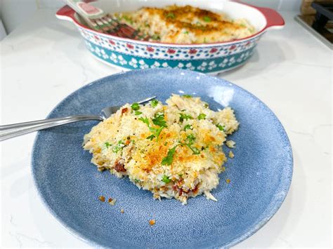 Chicken Alfredo Rice Casserole Julia Pacheco