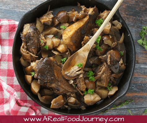 Paleo Beef Shank Slowcooker Soup - A Real Food Journey