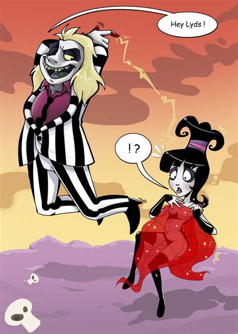 Beetlejuice and Lydia by Jenovita on deviantART | Beetlejuice cartoon, Beetlejuice fan art ...