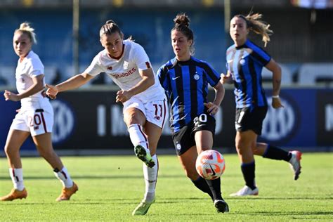 Inter Women Simonetti Stiamo bene l obiettivo è fare meglio dell