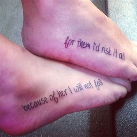 40 Beautifully Touching Mother Daughter Tattoos Others