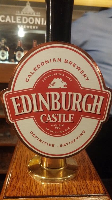 Edinburgh Castle Ale Wine And Beer British Beer Craft Beer