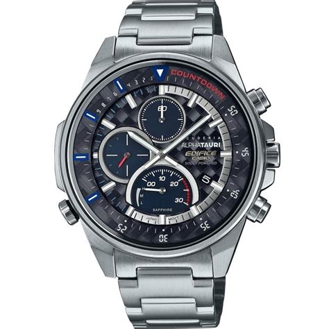 Ceas Barbatesc Casio Edifice Efs S At Aer Quartz Argintiu Emag Ro