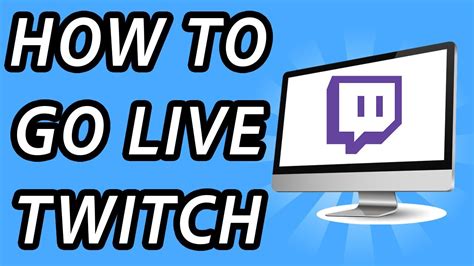 How To Go Live On Twitch On PC FULL GUIDE YouTube