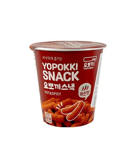 Snacks Hot Spicy 50g Yopokki Korea