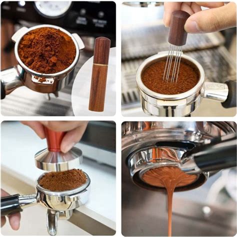 Jjm Mall Espresso Coffee Stirrer Espresso Distribution Tool Portable